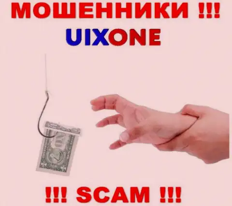 Не нужно соглашаться иметь дело с internet-лохотронщиками UixOne Com, отжимают денежные вложения